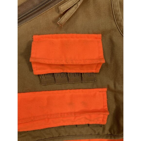 *Gamehide Men's Size Lg Switchgrass Upland Field Hunting Shooting Vest Zip Front - Picture 6 of 9